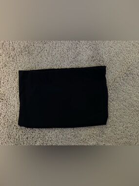 PrettyLittleThing Black Bandeau Top.